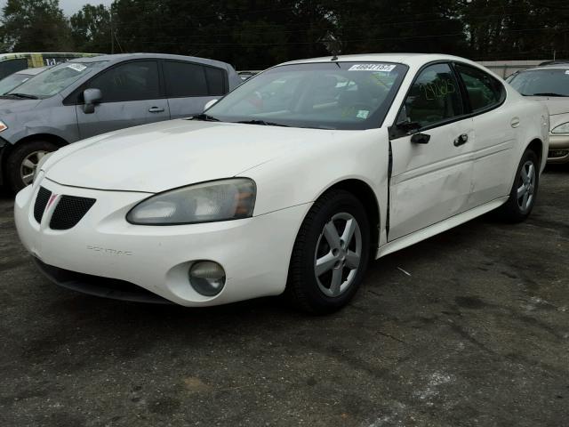 2G2WP522051306147 - 2005 PONTIAC GRAND PRIX WHITE photo 2