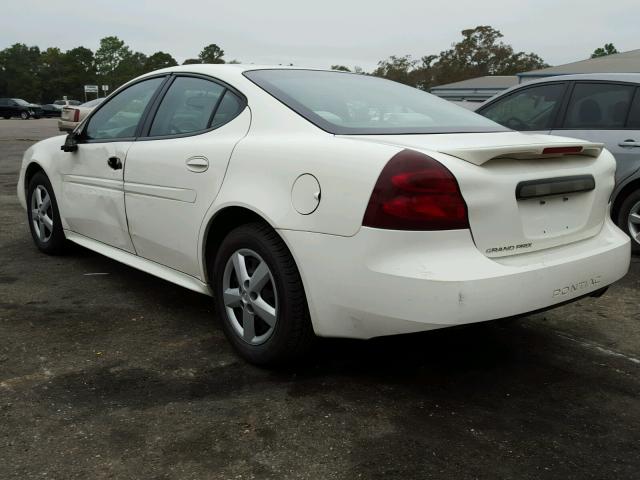 2G2WP522051306147 - 2005 PONTIAC GRAND PRIX WHITE photo 3