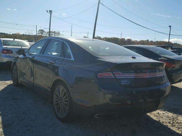 3LN6L2J99ER833552 - 2014 LINCOLN MKZ გრაფიტი ფოტო 3