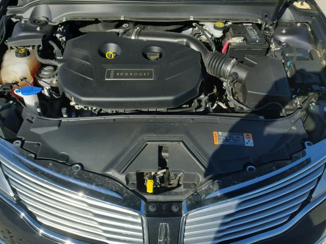 3LN6L2J99ER833552 - 2014 LINCOLN MKZ გრაფიტი ფოტო 7