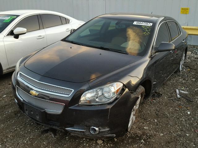 1G1ZE5E77AF233134 - 2010 CHEVROLET MALIBU LTZ BLACK photo 2