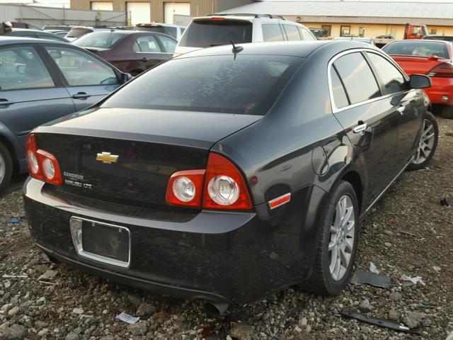 1G1ZE5E77AF233134 - 2010 CHEVROLET MALIBU LTZ BLACK photo 4