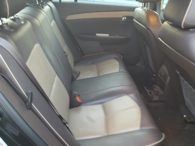 1G1ZE5E77AF233134 - 2010 CHEVROLET MALIBU LTZ BLACK photo 6