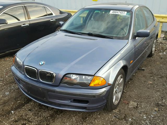 WBAAM3348YFP72938 - 2000 BMW 323 I BLUE photo 2