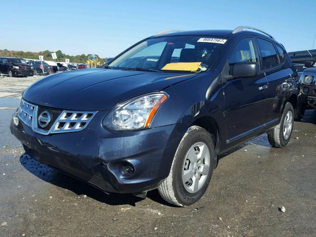 JN8AS5MT6FW157476 - 2015 NISSAN ROGUE SELE BLUE photo 2