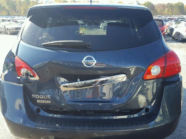 JN8AS5MT6FW157476 - 2015 NISSAN ROGUE SELE BLUE photo 9