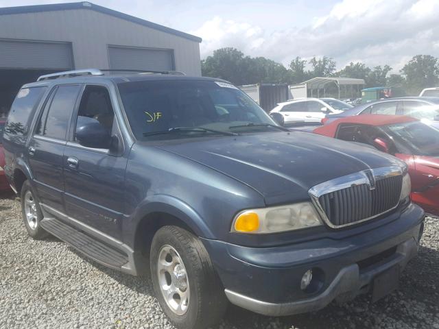 5LMEU27R81LJ26030 - 2001 LINCOLN NAVIGATOR Niebieski zdjęcie 1