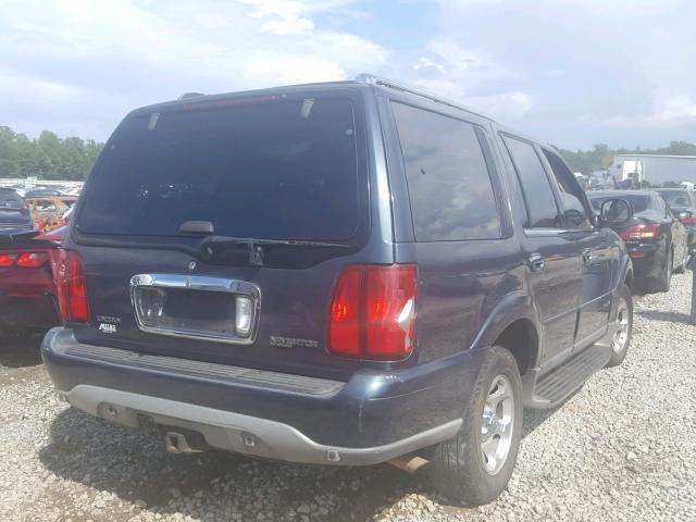 5LMEU27R81LJ26030 - 2001 LINCOLN NAVIGATOR Niebieski zdjęcie 4