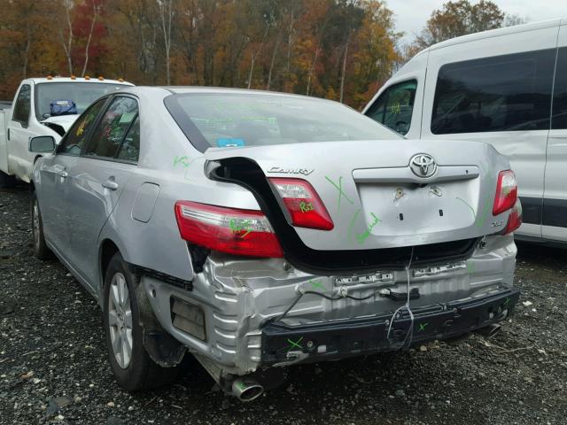 4T1BK46K58U064327 - 2008 TOYOTA CAMRY LE SILVER photo 3