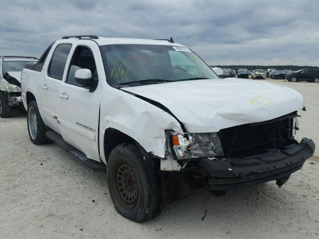 3GNEC12037G259434 - 2007 CHEVROLET AVALANCHE WHITE photo 1