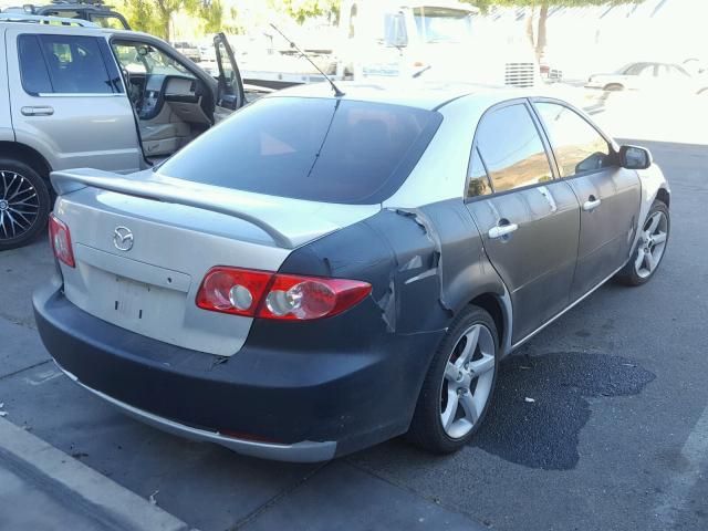 1YVFP80CX45N54518 - 2004 MAZDA 6 I SILVER photo 4