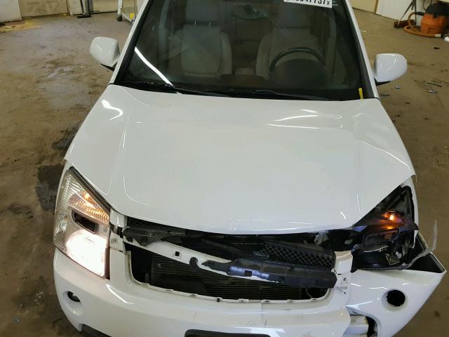 2CNDL23F686015105 - 2008 CHEVROLET EQUINOX LS WHITE photo 7