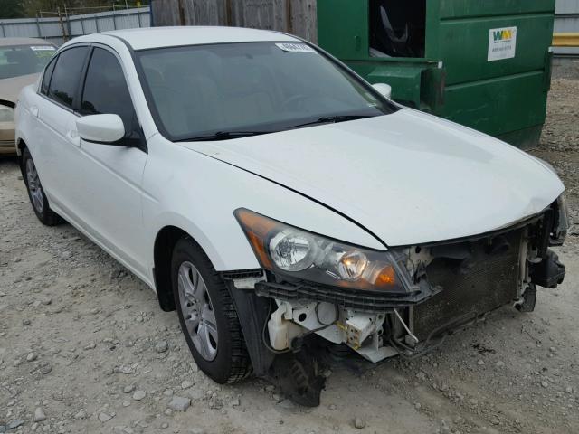 1HGCP2F64CA052599 - 2012 HONDA ACCORD SE WHITE photo 1