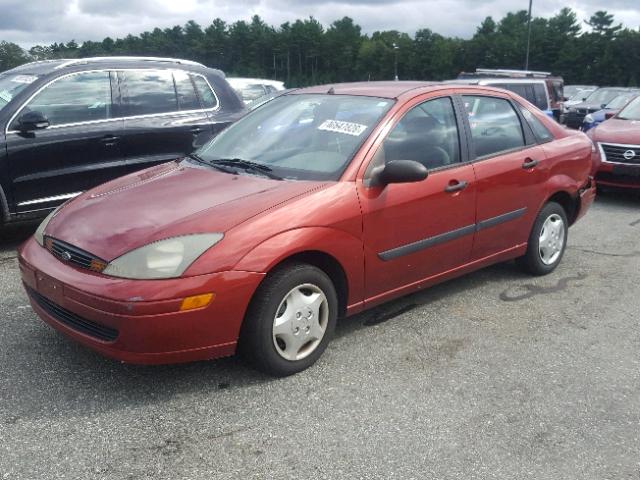 1FAFP33P33W326169 - 2003 FORD FOCUS LX RED photo 2
