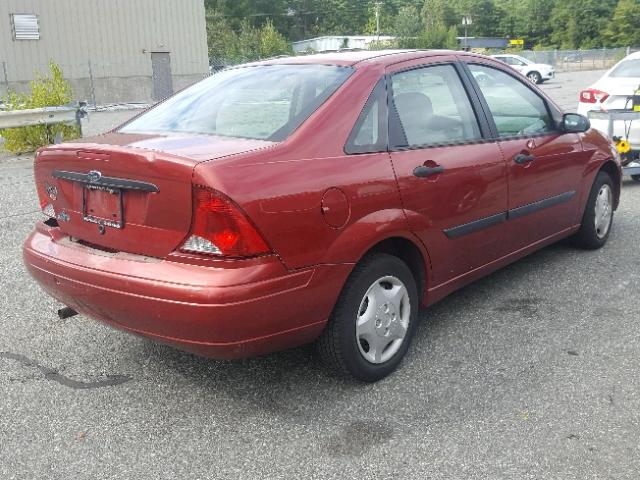 1FAFP33P33W326169 - 2003 FORD FOCUS LX RED photo 4