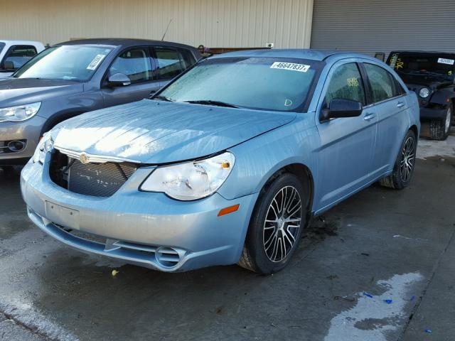 1C3LC46B49N533476 - 2009 CHRYSLER SEBRING LX BLUE photo 2