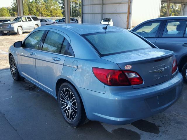 1C3LC46B49N533476 - 2009 CHRYSLER SEBRING LX BLUE photo 3