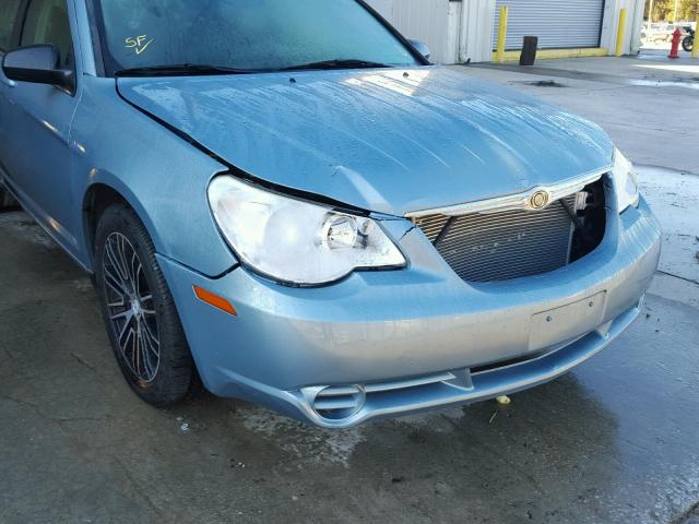 1C3LC46B49N533476 - 2009 CHRYSLER SEBRING LX BLUE photo 9