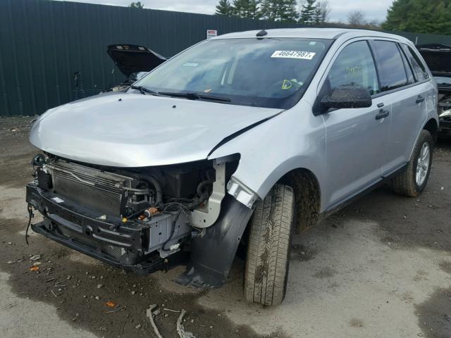 2FMDK3GC3CBA39998 - 2012 FORD EDGE SE SILVER photo 2