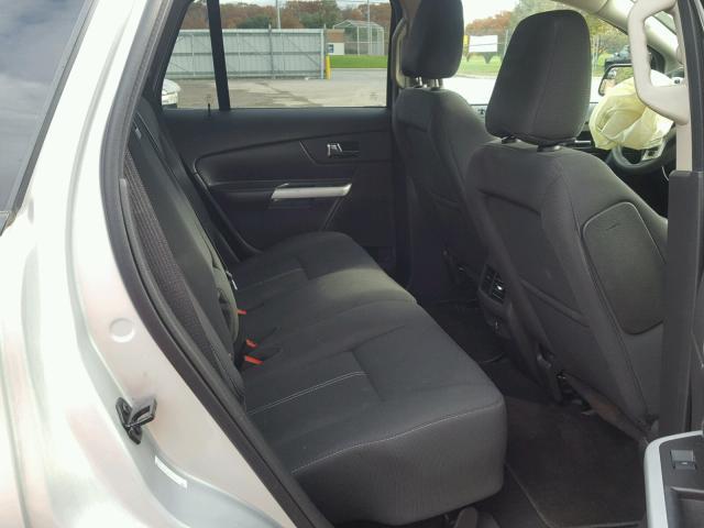 2FMDK3GC3CBA39998 - 2012 FORD EDGE SE SILVER photo 6