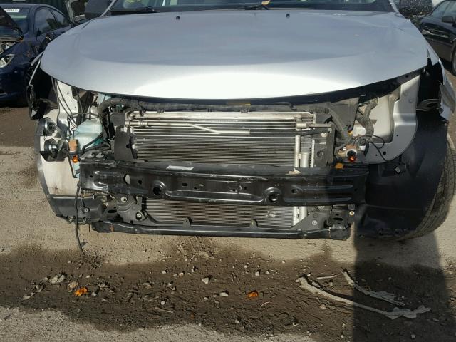 2FMDK3GC3CBA39998 - 2012 FORD EDGE SE SILVER photo 9