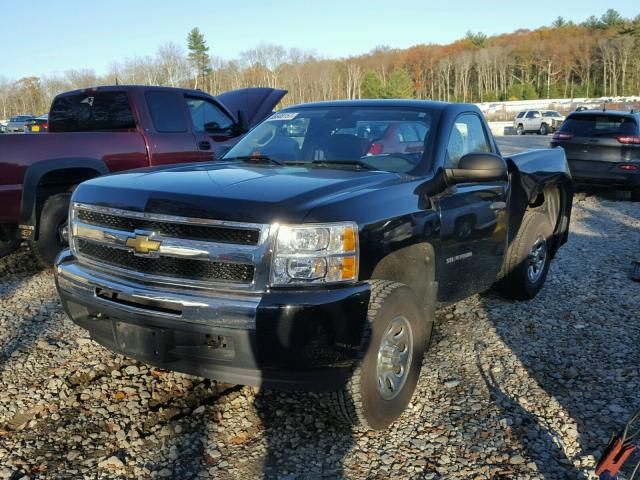 1GCNKPEA9BZ364460 - 2011 CHEVROLET SILVERADO BLACK photo 2