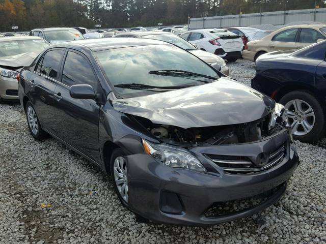 2T1BU4EE1DC058090 - 2013 TOYOTA COROLLA BA GRAY photo 1