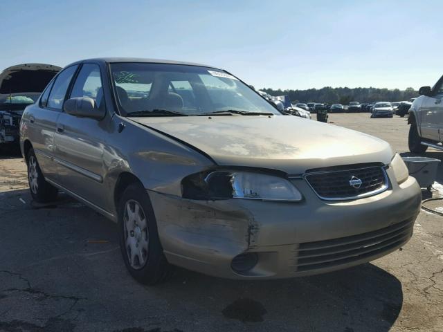 3N1CB51D51L426909 - 2001 NISSAN SENTRA TAN photo 1