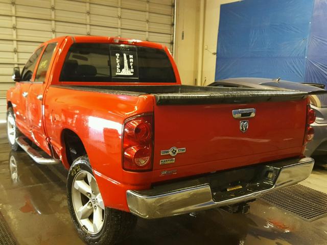 1D7HA18NX8J114881 - 2008 DODGE RAM 1500 S RED photo 3