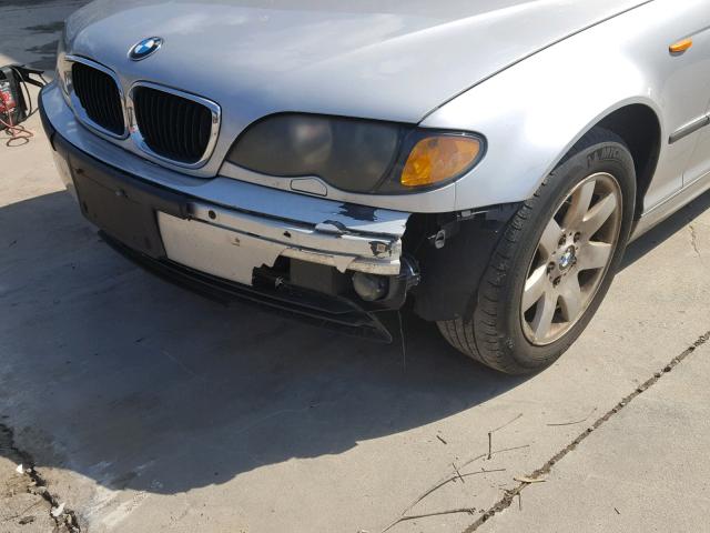 WBAEU33433PM52897 - 2003 BMW 325 XI SILVER photo 9