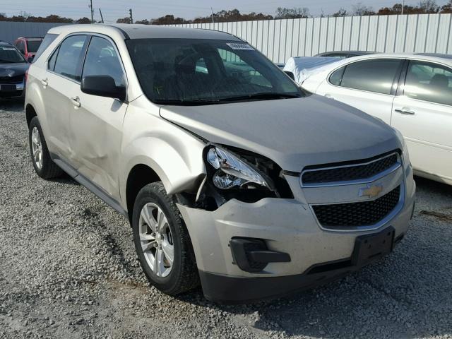 2GNALAEK6F6135907 - 2015 CHEVROLET EQUINOX SILVER photo 1