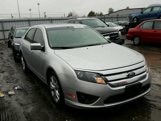 3FAHP0HA0CR218946 - 2012 FORD FUSION SE SILVER photo 1