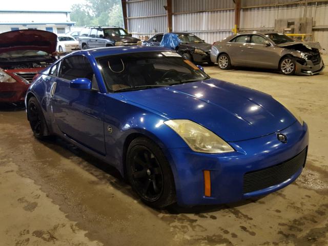 JN1AZ34DX6M310654 - 2006 NISSAN 350Z COUPE BLUE photo 1