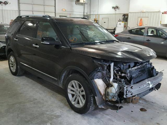 1FM5K7D87DGC05767 - 2013 FORD EXPLORER X MAROON photo 1