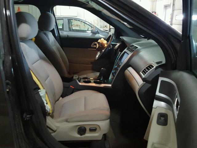 1FM5K7D87DGC05767 - 2013 FORD EXPLORER X MAROON photo 5