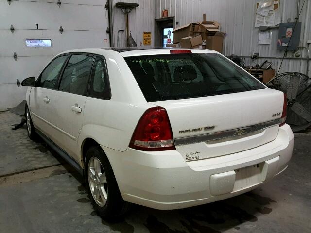 1G1ZT62875F303455 - 2005 CHEVROLET MALIBU MAX თეთრი ფოტო 3