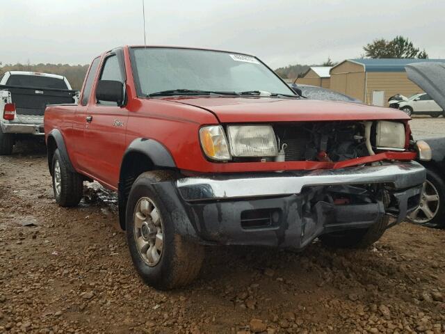 1N6ED26Y5YC332767 - 2000 NISSAN FRONTIER K RED photo 1