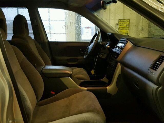 5FNYF18378B051580 - 2008 HONDA PILOT SE SILVER photo 5