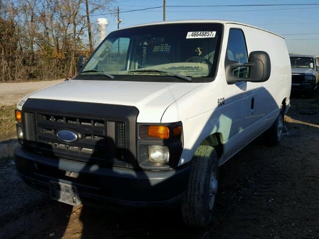 1FTNE24W18DA29416 - 2008 FORD ECONOLINE WHITE photo 2