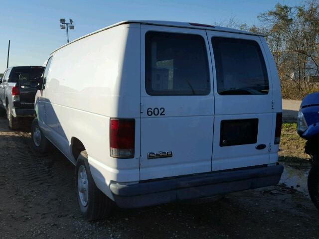 1FTNE24W18DA29416 - 2008 FORD ECONOLINE WHITE photo 3