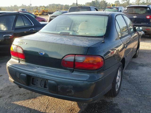 1G1NE52J53M505449 - 2003 CHEVROLET MALIBU LS Yaşıl foto 4