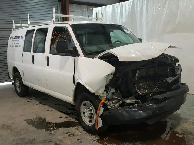 1GCWGFCF1F1115931 - 2015 CHEVROLET EXPRESS G2 WHITE photo 1