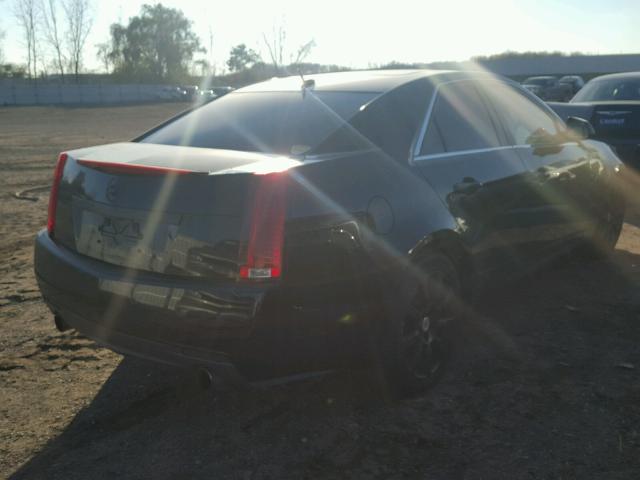 1G6DH577580197918 - 2008 CADILLAC CTS BLACK photo 4