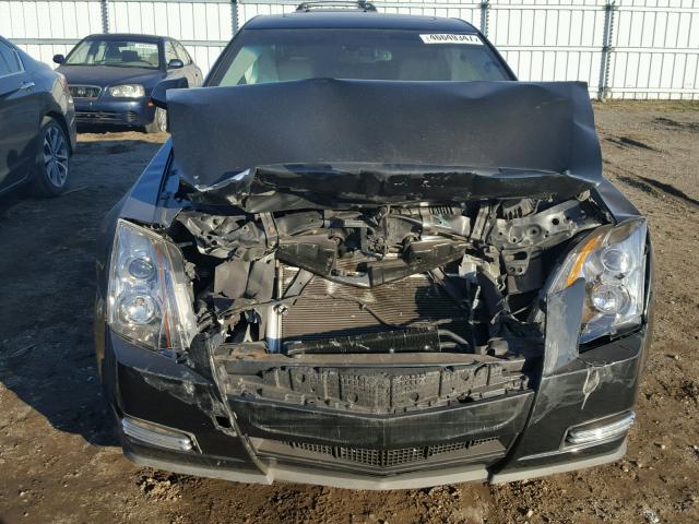 1G6DH577580197918 - 2008 CADILLAC CTS BLACK photo 9