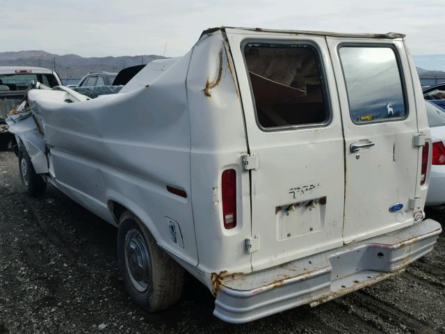 1FTFE24N0MHA77911 - 1991 FORD ECONOLINE WHITE photo 3