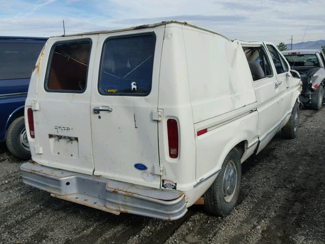 1FTFE24N0MHA77911 - 1991 FORD ECONOLINE WHITE photo 4