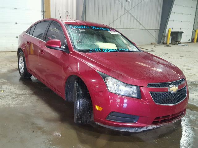 1G1PG5S98B7261687 - 2011 CHEVROLET CRUZE LT RED photo 1