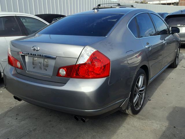 JNKAY01EX7M313789 - 2007 INFINITI M35 BASE GRAY photo 4