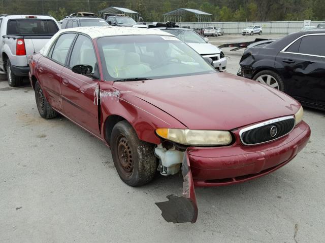 2G4WS52J731165023 - 2003 BUICK CENTURY CU RED photo 1