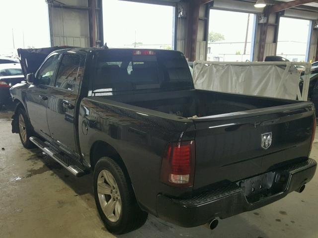 1C6RR6MT2ES128991 - 2014 RAM 1500 SPORT BLACK photo 3